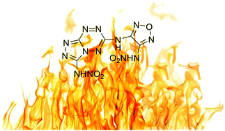 Graphical abstract: Nitramino-furazan-functionalized fused high-nitrogen backbones as energetic materials with high detonation performance and good molecular stabilities