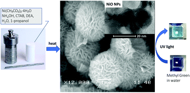 Graphical abstract: Highly ordered mesoporous flower-like NiO nanoparticles: synthesis, characterization and photocatalytic performance