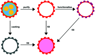 Graphical abstract: Exploiting pollen and sporopollenin for the sustainable production of microstructures