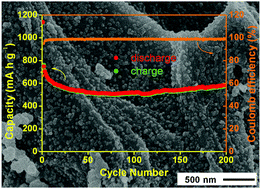 Graphical abstract: A cellulose substance derived nanofibrous CoS–nanoparticle/carbon composite as a high-performance anodic material for lithium-ion batteries