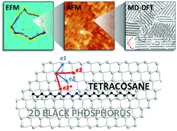 Graphical abstract: Epitaxial multilayers of alkanes on two-dimensional black phosphorus as passivating and electrically insulating nanostructures