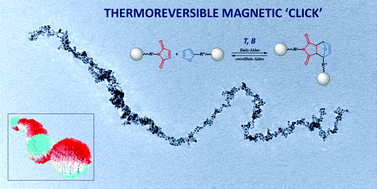 Graphical abstract: Thermoreversible magnetic nanochains