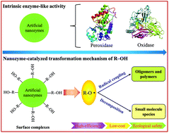 Graphical abstract: Metal and metal-oxide nanozymes: bioenzymatic characteristics, catalytic mechanism, and eco-environmental applications