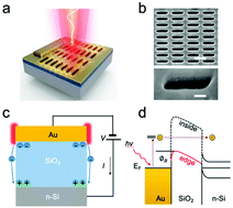 Graphical abstract: Antenna-coupled vacuum channel nano-diode with high quantum efficiency