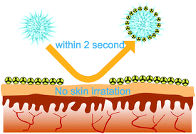 Graphical abstract: A protein nanocomposite for ultra-fast, efficient and non-irritating skin decontamination of nerve agents