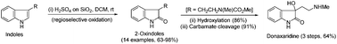 Graphical abstract: Regioselective oxidation of indoles to 2-oxindoles