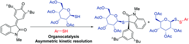Graphical abstract: Asymmetric kinetic resolution of sulfides for the construction of unsymmetric sulfides and chiral 3,3-disubstituted oxindoles