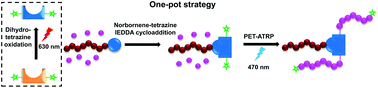 Graphical abstract: Photo-controlled one-pot strategy for the synthesis of asymmetric three-arm star polymers