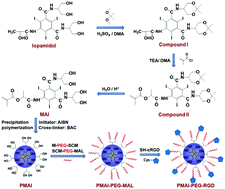 Graphical abstract: cRGD-modified and disulfide bond-crosslinked polymer nanoparticles based on iopamidol as a tumor-targeted CT contrast agent