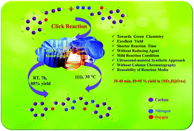 Graphical abstract: New N-phenylacetamide-incorporated 1,2,3-triazoles: [Et3NH][OAc]-mediated efficient synthesis and biological evaluation
