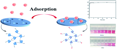 Graphical abstract: Preparation of a carboxymethyl β-cyclodextrin polymer and its rapid adsorption performance for basic fuchsin
