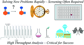 Graphical abstract: High throughput analysis enables high throughput experimentation in pharmaceutical process research
