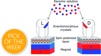 Graphical abstract: Enantioseparation by crystallization using magnetic substrates