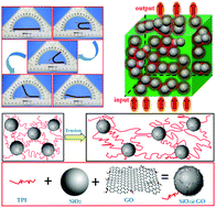 Graphical abstract: Development of functionalized core–shell nanohybrid/synthetic rubber nanocomposites with enhanced performance