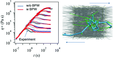Graphical abstract: Primitive chain network simulations for H-polymers under fast shear