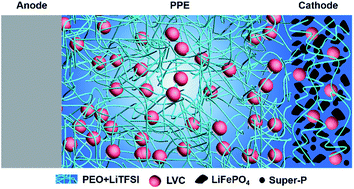 Graphical abstract: A polyoxometalate-based polymer electrolyte with an improved electrode interface and ion conductivity for high-safety all-solid-state batteries