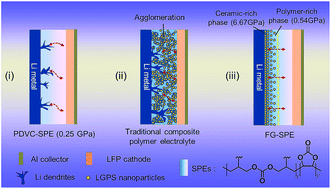 Graphical abstract: A functional-gradient-structured ultrahigh modulus solid polymer electrolyte for all-solid-state lithium metal batteries