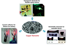 Graphical abstract: Copper nanowires in recent electronic applications: progress and perspectives