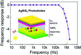 Graphical abstract: Solution-processed AgBiS2 photodetectors from molecular precursors