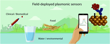 Graphical abstract: Portable and field-deployed surface plasmon resonance and plasmonic sensors