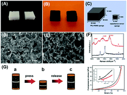 Graphical abstract: A polypyrrole-polydimethylsiloxane sponge-based compressible capacitance sensor with molecular recognition for point-of-care immunoassay