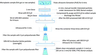 Graphical abstract: A new method for microplastic extraction from fish guts assisted by chemical dissolution