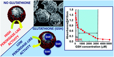 Graphical abstract: Glutathione detection in human serum using gold nanoparticle decorated, monodisperse porous silica microspheres in the magnetic form