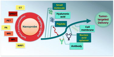 Graphical abstract: Recent advances in improving tumor-targeted delivery of imaging nanoprobes