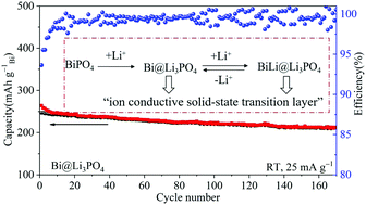 Graphical abstract: The stable cycling of a high-capacity Bi anode enabled by an in situ-generated Li3PO4 transition layer in a sulfide-based all-solid-state battery