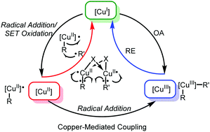 Graphical abstract: Is Cu(iii) a necessary intermediate in Cu-mediated coupling reactions? A mechanistic point of view