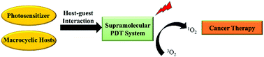 Graphical abstract: Host–guest interaction based supramolecular photodynamic therapy systems: a promising candidate in the battle against cancer