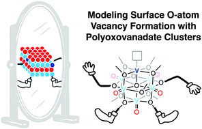 Graphical abstract: Oxygen-atom vacancy formation and reactivity in polyoxovanadate clusters