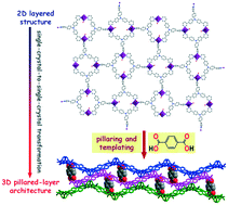 Graphical abstract: Pillar–template strategy switching the redox activity and magnetic properties of trisphenylamine-based coordination polymers