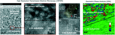 Graphical abstract: Transmission electron microscopy characterization of low temperature boron doped silicon epitaxial films