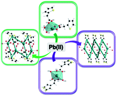 Graphical abstract: Exploring thiophene-2-acetate and thiophene-3-acetate binding modes towards the molecular and supramolecular structures and photoluminescence properties of Pb(ii) polymers
