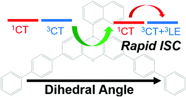 Graphical abstract: Configuration mixing upon reorganization of dihedral angle induces rapid intersystem crossing in organic photoredox catalyst