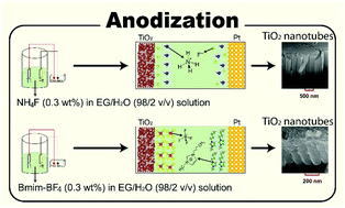 Graphical abstract: New insight into electrosynthesis of ordered TiO2 nanotubes in EG-based electrolyte solutions: combined experimental and computational assessment