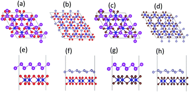 Graphical abstract: Magnetism and electronic structures of bismuth (stannum) films at the CrI3 (CrBr3) interface