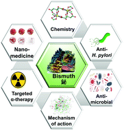 Graphical abstract: Medicinal chemistry and biomedical applications of bismuth-based compounds and nanoparticles