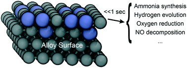 Graphical abstract: General screening of surface alloys for catalysis