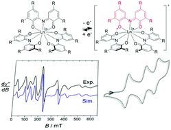 Graphical abstract: Structural and spectroscopic investigations of nine-coordinate redox active lanthanide complexes with a pincer O,N,O ligand