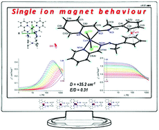 Graphical abstract: Field-induced SIM behaviour of a Co(ii) complex with a 1,1′-diacetylferrocene-derived ligand
