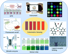 Graphical abstract: Recent advances in the design of colorimetric sensors for environmental monitoring