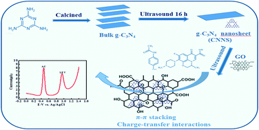 Graphical abstract: A strategy of electrochemical simultaneous detection of acetaminophen and levofloxacin in water based on g-C3N4 nanosheet-doped graphene oxide