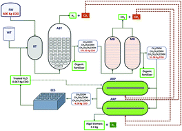 Graphical abstract: Low carbon hydrogen production from a waste-based biorefinery system and environmental sustainability assessment