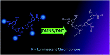 Graphical abstract: Luminescent poly(dendrimer)s for the detection of explosives