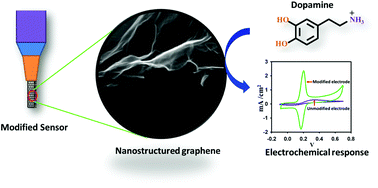 Graphical abstract: Efficient ionic medium supported reduced graphene oxide-based sensor for selective sensing of dopamine