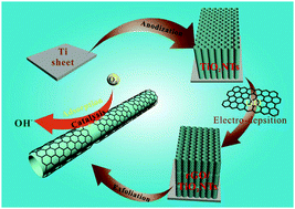 Graphical abstract: Titania nanotubes coated with graphene as a promising catalyst for the oxygen reduction reaction