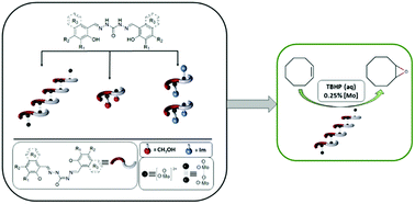 Graphical abstract: Discrete and polymeric ensembles based on dinuclear molybdenum(vi) building blocks with adaptive carbohydrazide ligands: from the design to catalytic epoxidation