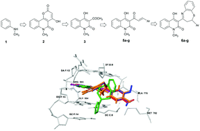 Graphical abstract: Synthesis, cytotoxic activity, ADMET and molecular docking study of quinoline-based hybrid compounds of 1,5-benzothiazepines